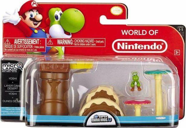 Figurka Jakks Pacific Nintendo W1 3pak Layer Cake Desert Yoshi 68548 1