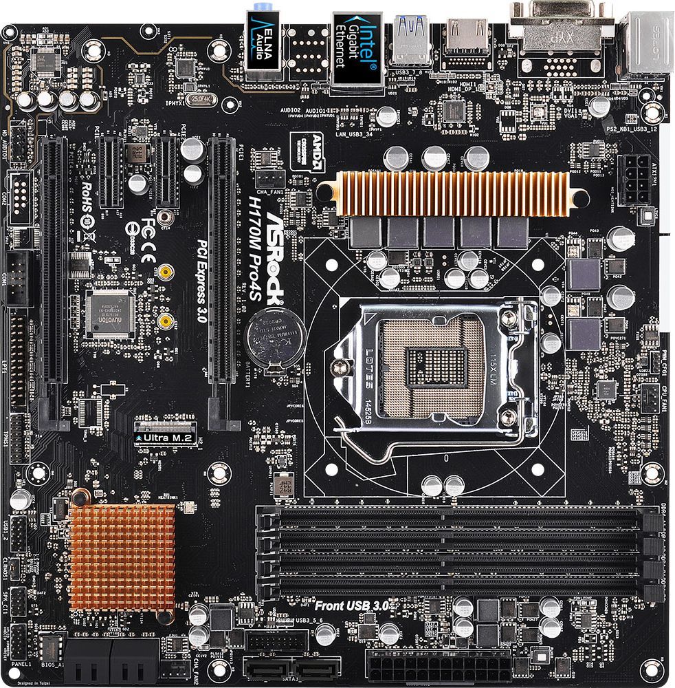 Płyta główna ASRock H170M PRO4S 1