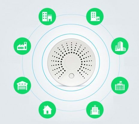 Neo Czujnik dymu TUYA WIFI 1