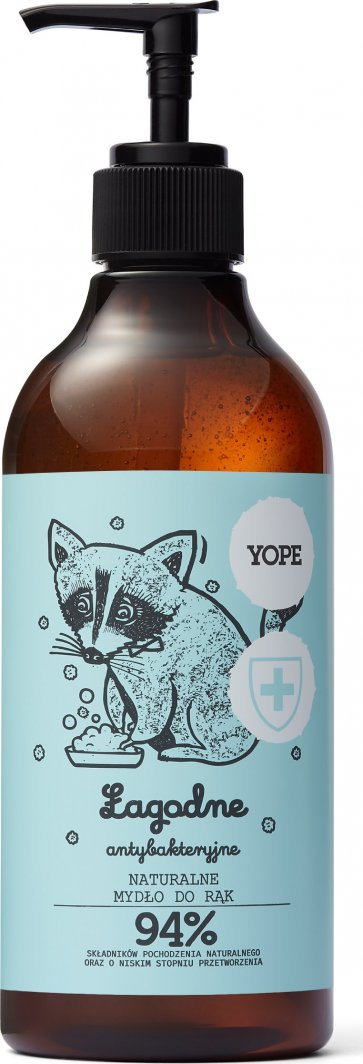 Yope YOPE_Naturalne łagodne antybakteryjne mydło do rąk dla dorosłych Herbata 400ml 1