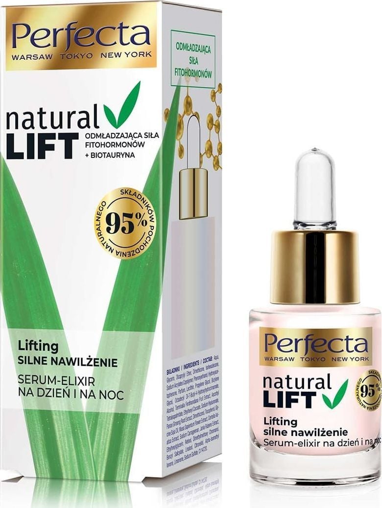 Perfecta Serum nawilżające na dzień i noc 15 ml 1