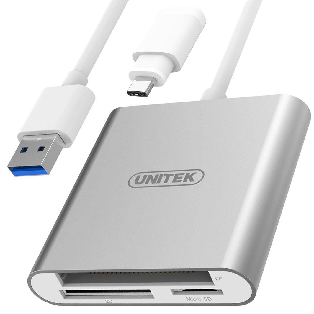 Czytnik Unitek USB 3.0/USB-C (Y-9313D) 1