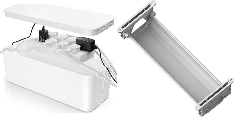 Organizer Mozos Organizer Mozos Maskownica Biały 1 sztuka (KBO-LW) + Organizer Szary 1 sztuka (CT550WH) 1