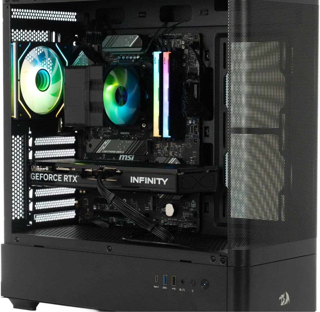 Komputer Game X G100, Ryzen 5 5600G, 16 GB, 512 GB M.2 PCIe Windows 11 Home 1