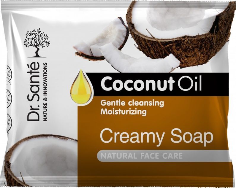 Dr Sante Coconut Oil Kremowe Mydło w kostce 100g 1
