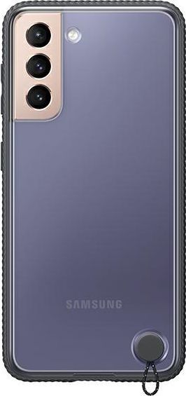 Samsung Etui Clear Protective Cover Galaxy S21 Black (EF-GG991CBEGWW) 1
