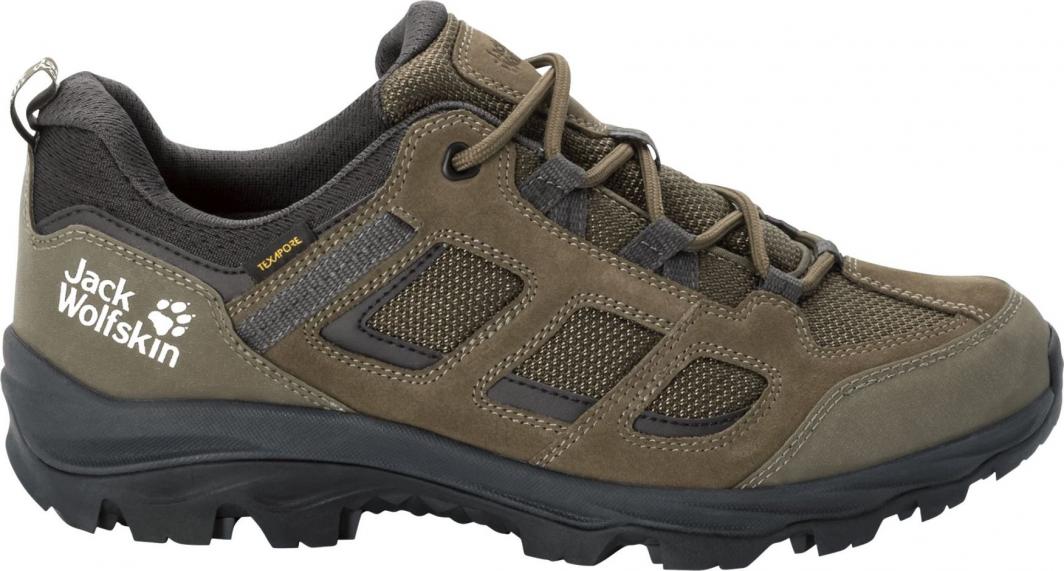 Buty trekkingowe męskie Jack Wolfskin Vojo 3 Texapore Low Khaki/Phantom r. 44 1/2 (4042441-4287) 1