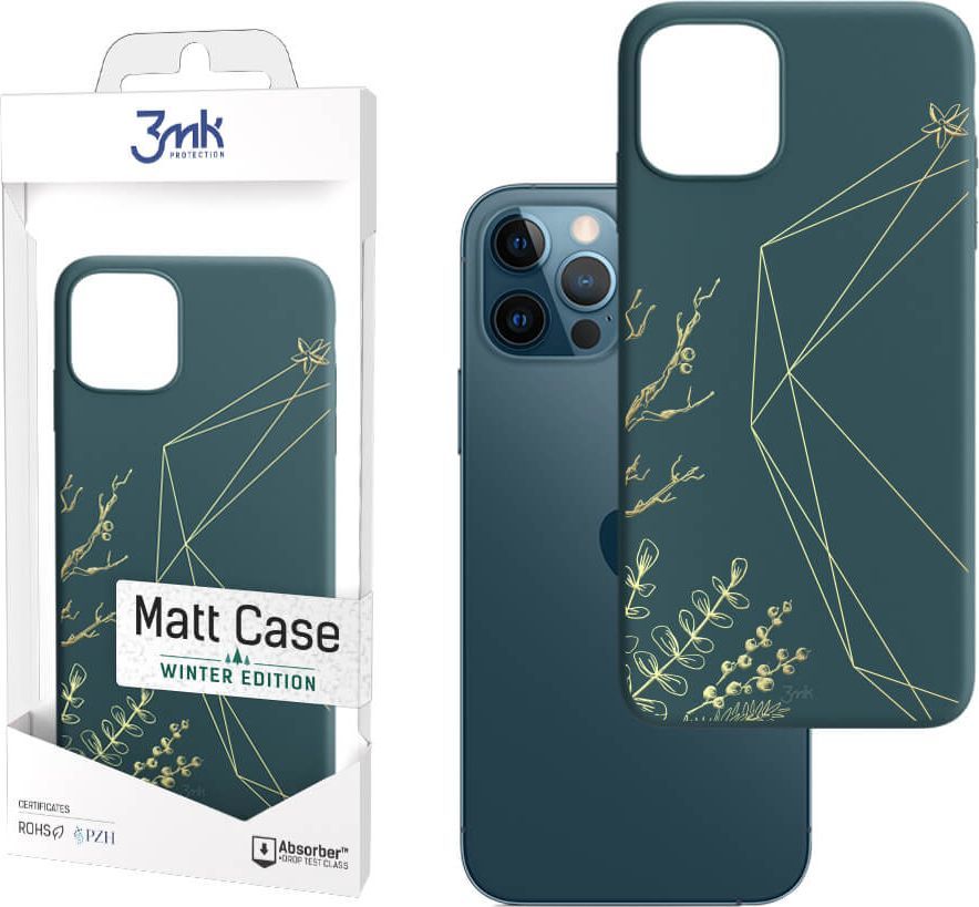 3MK Apple iPhone 12 / 12 Pro - 3mk Matt Case - Jingle All The Way 1
