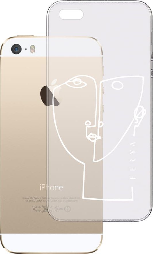 3MK Apple iPhone 5/5S/SE Ferya Armor CASE HER White 1