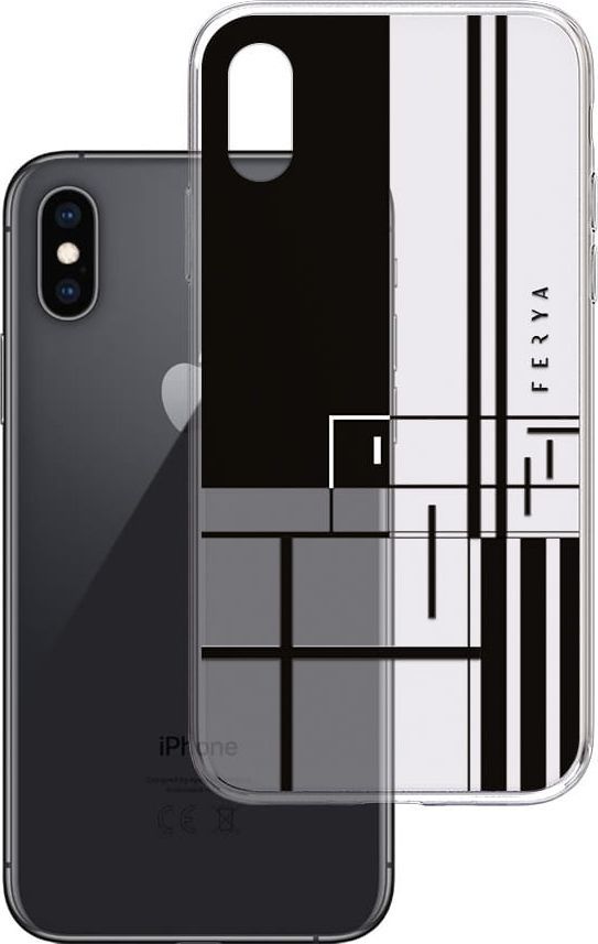 3MK Apple iPhone X Ferya Armor CASE LINE Black 1