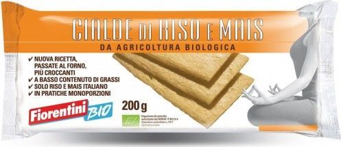 Fiorentini PIECZYWO CHRUPKIE RYŻOWO-KUKURYDZIANE BEZGLUTENOWE BIO 200 g - FIORENTINI 1