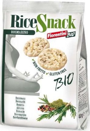 Fiorentini Krążki ryżowe z rozmarynem bezglutenowe BIO 40 g- FIORENTINI 1