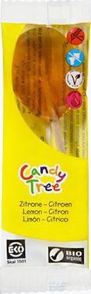 CANDY TREE LIZAKI O SMAKU CYTRYNOWYM BEZGLUTENOWE BIO 13 g - CANDY TREE 1