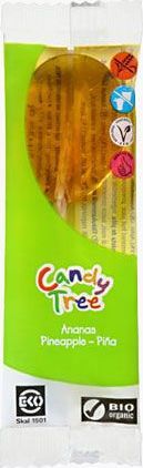 CANDY TREE LIZAKI O SMAKU ANANASOWYM BEZGLUTENOWE BIO 13 g - CANDY TREE 1