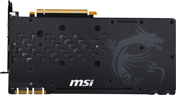 Karta graficzna MSI GeForce GTX 1080 GAMING X 8GB GDDR5X (256 bit) HDMI, 3x DP, DVI, BOX (GTX 1080 GAMING X 8G) 5