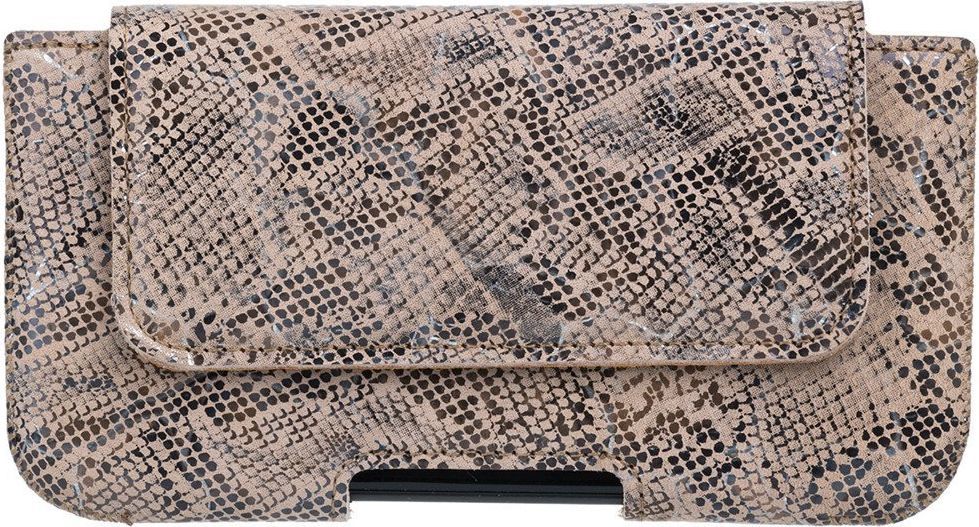 Surazo Etui do telefonu Surazo skóra naturalna Belt Case - Safari Snake 1