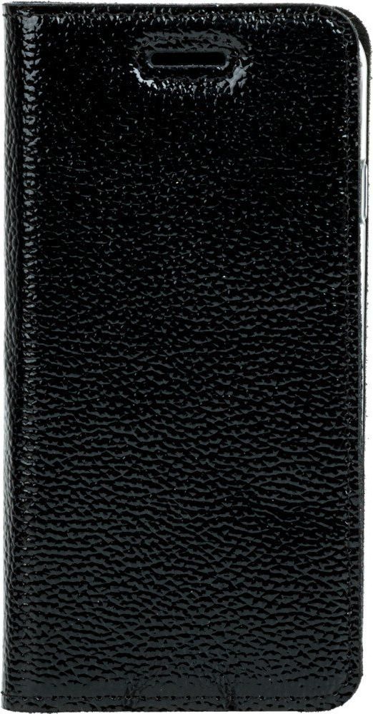 Surazo Etui na telefon Surazo ze skóry naturalnej Smart magnet RFID - Ferro Czarny 1