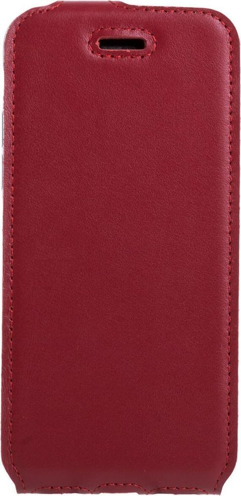 Surazo Futerał na telefon Surazo ze skóry naturalnej Flip case - Costa Czerwona 1