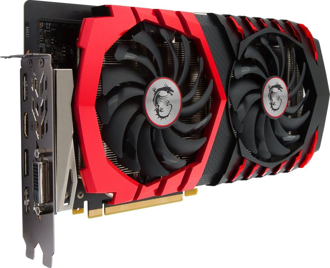 Geforce GTX 1060 GAMING X 6GB 美品 MSI GeForce GTX 1060 GAMING X 6GB GDDR5 - Karty graficzne