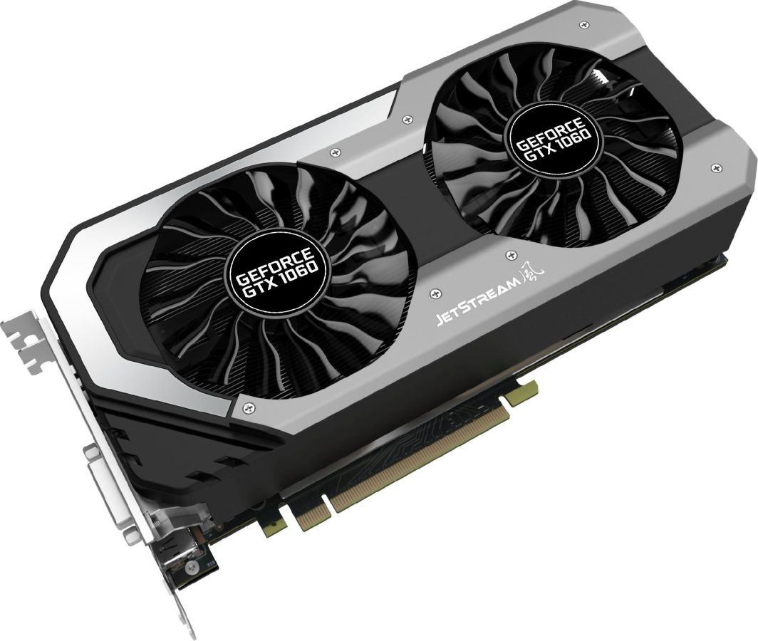 PCパーツ PILOT - GeForce GTX 1060 Super JetStream Palit GeForce GTX 1060 Super JetStream 6GB GDDR5 (192 bit