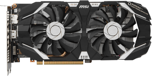 MSI Nvidia GTX 1060 6GB グラフィックボード MSI GeForce GTX