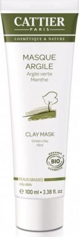 Cattier Maseczka z Glinką Skóra Tłusta Eco 100 ml - Cattier 1