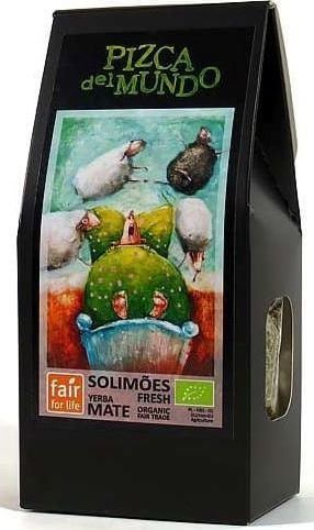 Pizca Del Mundo YERBA MATE SOLIMOES FRESH MIĘTOWA BIO 100 g - PIZCA DEL MUNDO 1