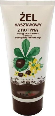 Gorvita Żel kasztanowy rutyną 200ml GorVita 1