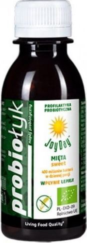 JOY DAY NAPÓJ PROBIOTYCZNY PROBIOŁYK MIĘTA SWEET BIO 125 ml 1