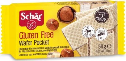 Schar Wafer pocket wafelki orzechowe bezglutenowe 50 g Schar 1