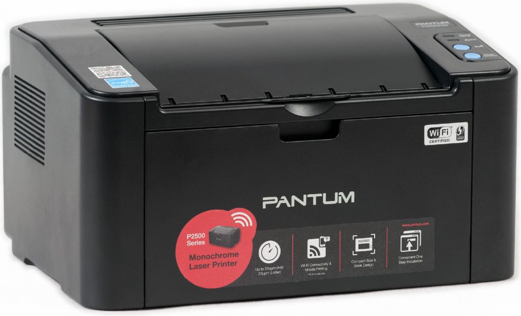 Принтер pantum p2500w горит оранжевая лампочка и не печатает