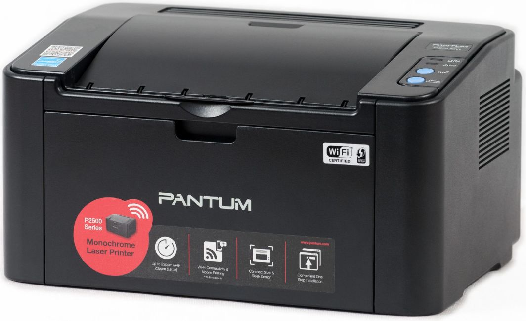 Установить принтер pantum p2500w без установочного диска