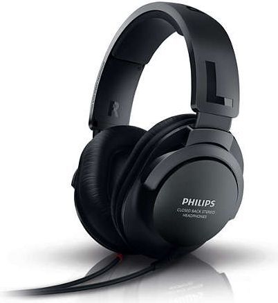 Słuchawki Philips Słuchawki Philips SHP2600/00 (czarne) 1