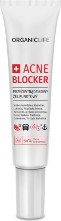 Organic Life Przeciwtrądzikowy żel punktowy z aktywnym srebrem 1