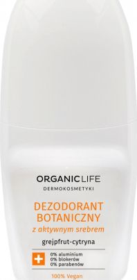 Organic Life Dezodorant botaniczny z aktywnym srebrem - grejpfrut cytryna 1