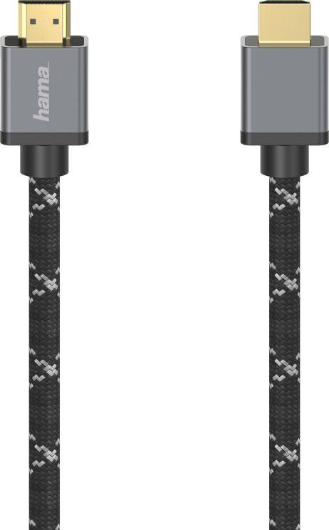 Kabel Hama HDMI - HDMI 2m szary 8K HDMI 2.1 (002052390000) 1