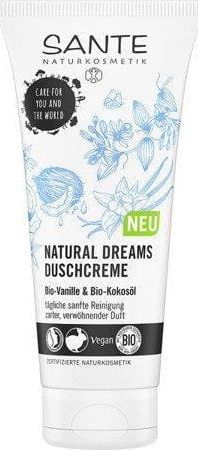 Sante Krem Pod Prysznic Natural Dreams Wanilia I Olejek Kokosowy Eco 200ml 1