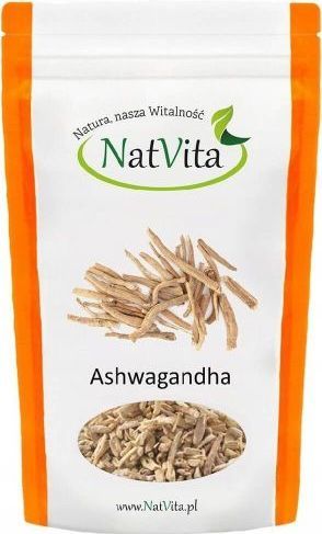 NatVita Ashwagandha Żeń-szeń Indyjski Withania Somnifera korzeń pocięty 100g NatVita 1