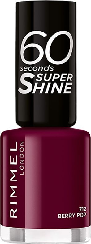 Rimmel  Rimmel Lakier 60 Seconds 712 Bery Pop 1