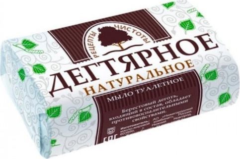 Aist Mydło Dziegciowe w Kostce, Antyseptyczne, Przeciwłojotokowe, 90 g 1