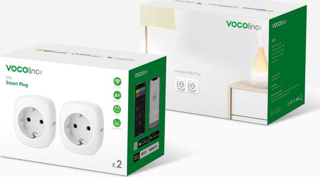 VOCOlinc Smart Adapter VOCOlinc VP3 2 sztuki 1