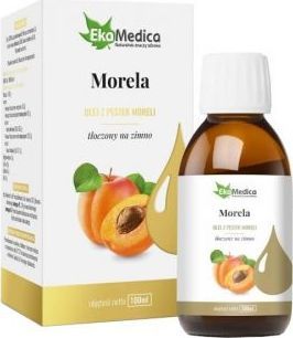 Ekamedica Morela olej z pestek moreli tłoczony na zimno 100ml EkaMedica 1