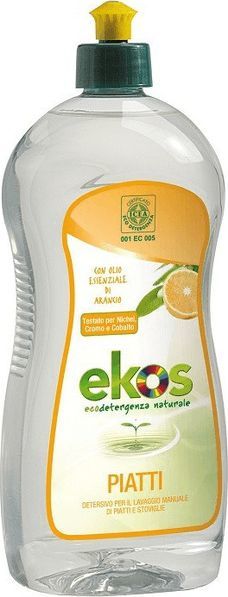 Pierpaoli EKOS Płyn do ręcznego mycia naczyń z Olejkiem Pomarańczowym 750ml () - 8361 1