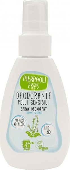 Pierpaoli Pierpaoli Ekos Personal Care Dezodorant w sprayu z miętą i tymiankiem naturalny certyfikowany AIAB 100ml () - 9456 1