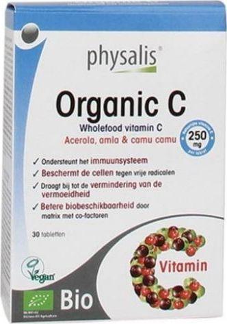 Physa WITAMINA C BIO 30 TABLETEK 29,1 g - PHYSALIS (5412360012374) - 40568 1