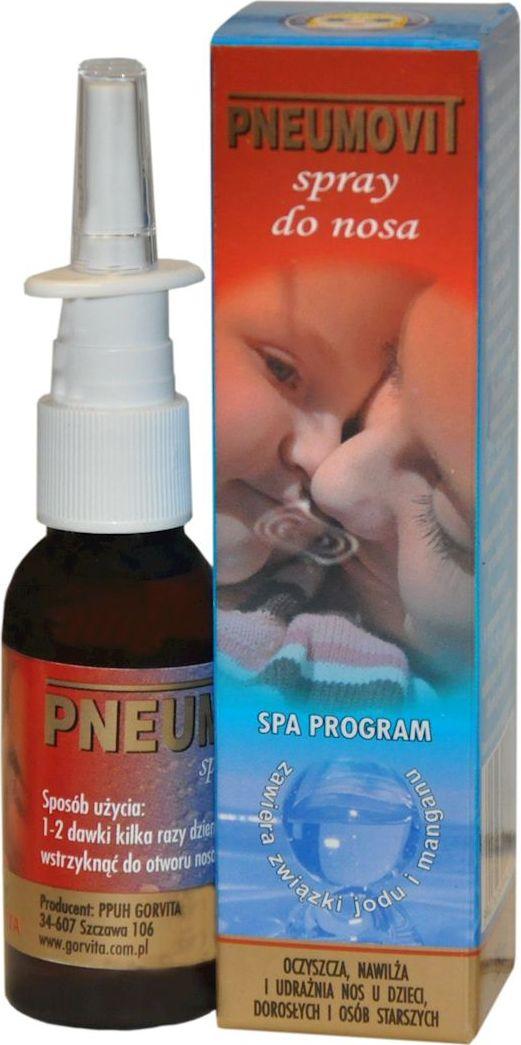 Gorvita Pneumovit spray do nosa na katar 35ml GorVita 1