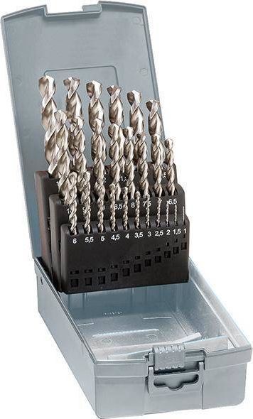 Wiertło Ghring do metalu HSS walcowe 1,0–5,9 mmmm zestaw 1