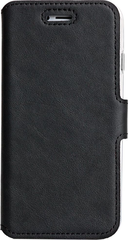 Surazo Etui na telefon Surazo ze skóry naturalnej Slim cover - Dakota Czarny 1