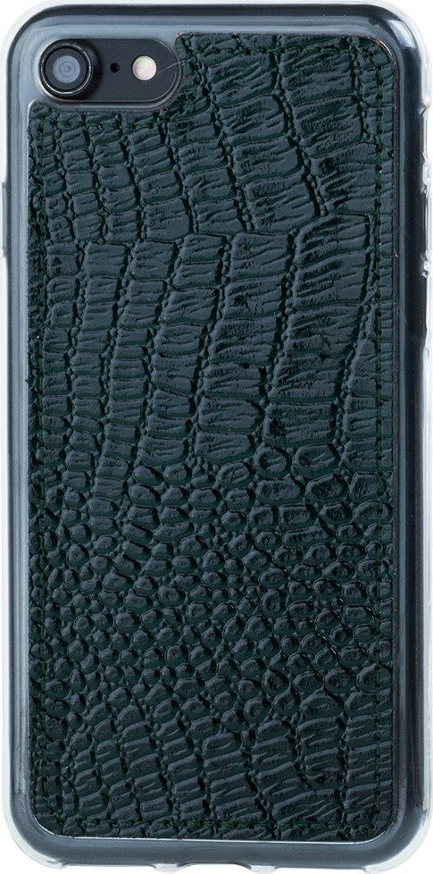 Surazo Etui na tył telefonu Surazo skóra naturalna Back case - Cayme Zielony 1