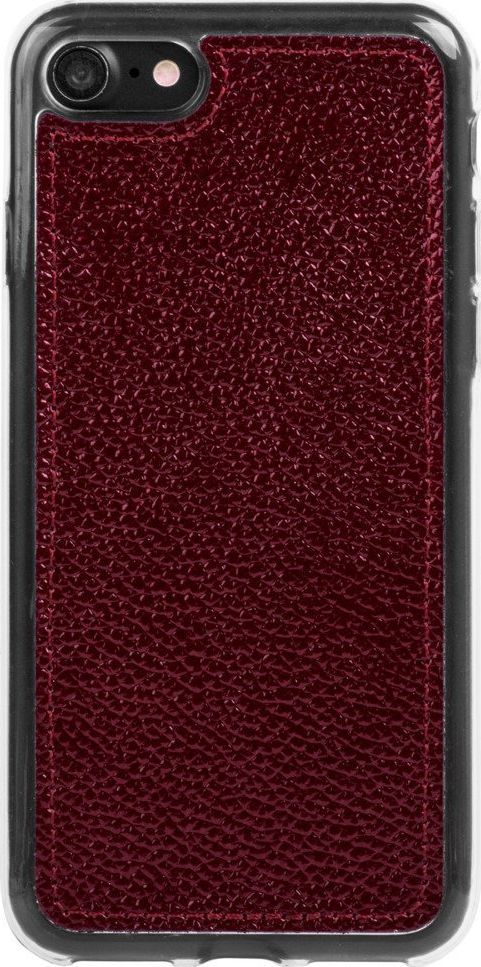 Surazo Etui na tył telefonu Surazo skóra naturalna Back case - Ferro Czerwony 1